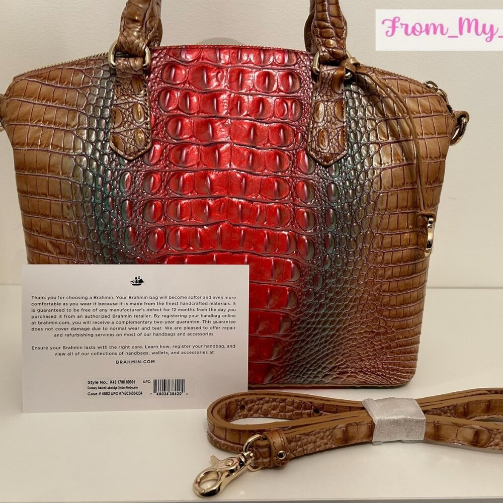 Brahmin Duxbury Satchel - Lakeridge